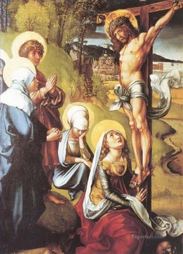 クリスチャン・イエス Painting - 十字架上のキリスト アルブレヒト・デューラー